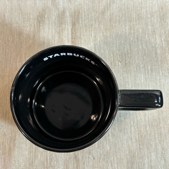 Starbucks  Coffee Mug 2019 LIMITED EDITION Glossy Gunmetal Black 12oz Rare - Picture 2 of 7